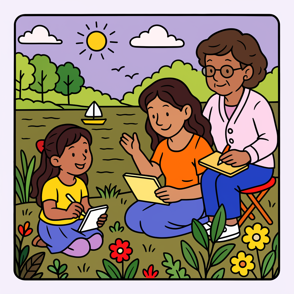 Family Art Day Out - Colored Preview